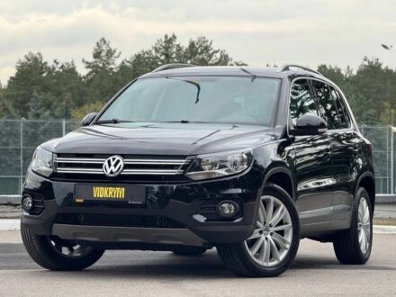 Черный Фольксваген Тигуан, объемом двигателя 2 л и пробегом 116 тыс. км за 11900 $, фото 1 на Automoto.ua
