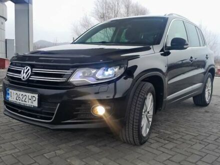 Черный Фольксваген Тигуан, объемом двигателя 2 л и пробегом 260 тыс. км за 13500 $, фото 1 на Automoto.ua