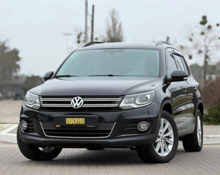 Черный Фольксваген Тигуан, объемом двигателя 2 л и пробегом 145 тыс. км за 12650 $, фото 1 на Automoto.ua
