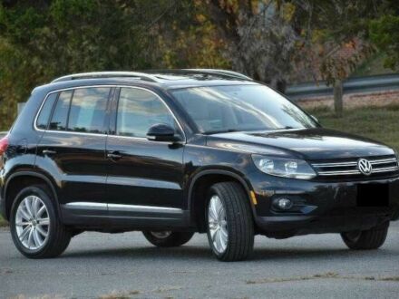 Чорний Фольксваген Тігуан, об'ємом двигуна 2 л та пробігом 110 тис. км за 6300 $, фото 1 на Automoto.ua
