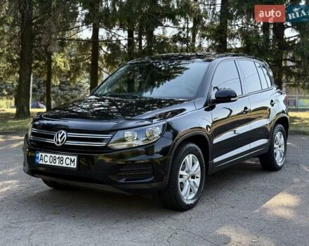 Чорний Фольксваген Тігуан, об'ємом двигуна 1.98 л та пробігом 212 тис. км за 9950 $, фото 1 на Automoto.ua