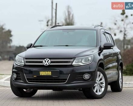Черный Фольксваген Тигуан, объемом двигателя 1.98 л и пробегом 145 тыс. км за 12650 $, фото 1 на Automoto.ua