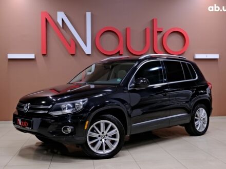 Черный Фольксваген Тигуан, объемом двигателя 2 л и пробегом 195 тыс. км за 11900 $, фото 1 на Automoto.ua