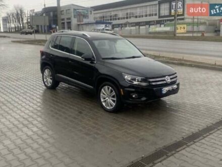 Черный Фольксваген Тигуан, объемом двигателя 1.98 л и пробегом 180 тыс. км за 14000 $, фото 1 на Automoto.ua