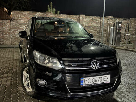 Черный Фольксваген Тигуан, объемом двигателя 2 л и пробегом 291 тыс. км за 17000 $, фото 1 на Automoto.ua