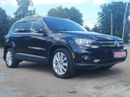 Черный Фольксваген Тигуан, объемом двигателя 2 л и пробегом 224 тыс. км за 11500 $, фото 1 на Automoto.ua