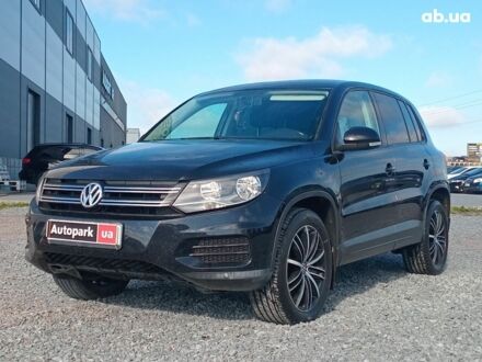 Чорний Фольксваген Тігуан, об'ємом двигуна 2 л та пробігом 255 тис. км за 13440 $, фото 1 на Automoto.ua