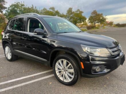 Черный Фольксваген Тигуан, объемом двигателя 2 л и пробегом 87 тыс. км за 8500 $, фото 1 на Automoto.ua