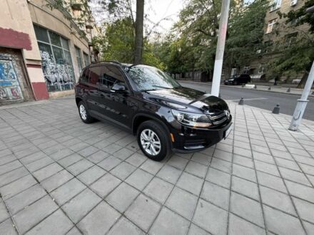 Черный Фольксваген Тигуан, объемом двигателя 2 л и пробегом 88 тыс. км за 13300 $, фото 1 на Automoto.ua