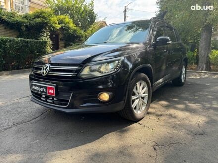 Черный Фольксваген Тигуан, объемом двигателя 2 л и пробегом 146 тыс. км за 12990 $, фото 1 на Automoto.ua