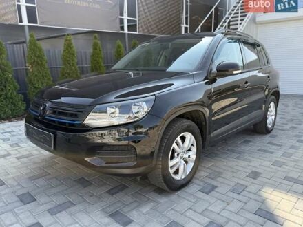 Черный Фольксваген Тигуан, объемом двигателя 1.98 л и пробегом 166 тыс. км за 12900 $, фото 1 на Automoto.ua