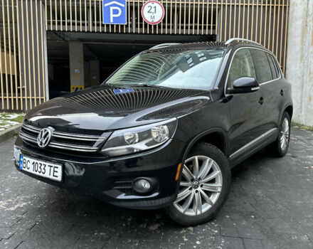 Черный Фольксваген Тигуан, объемом двигателя 1.98 л и пробегом 179 тыс. км за 13400 $, фото 1 на Automoto.ua