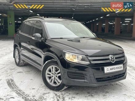 Чорний Фольксваген Тігуан, об'ємом двигуна 1.98 л та пробігом 130 тис. км за 14990 $, фото 1 на Automoto.ua
