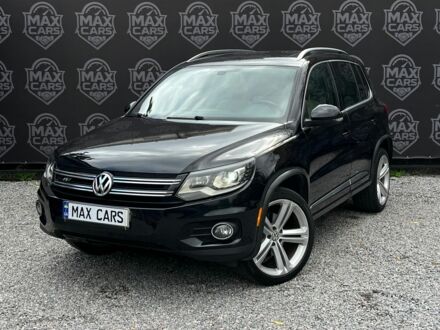 Черный Фольксваген Тигуан, объемом двигателя 2 л и пробегом 190 тыс. км за 12399 $, фото 1 на Automoto.ua