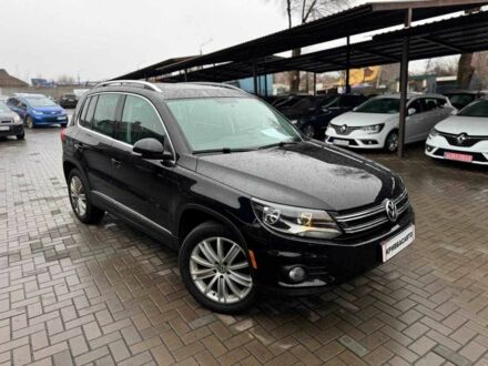 Черный Фольксваген Тигуан, объемом двигателя 2 л и пробегом 99 тыс. км за 13600 $, фото 1 на Automoto.ua