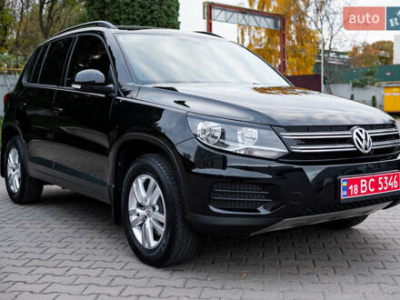 Черный Фольксваген Тигуан, объемом двигателя 1.98 л и пробегом 119 тыс. км за 14550 $, фото 1 на Automoto.ua