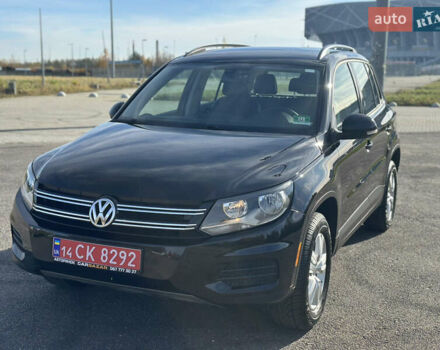 Чорний Фольксваген Тігуан, об'ємом двигуна 2 л та пробігом 117 тис. км за 13850 $, фото 1 на Automoto.ua