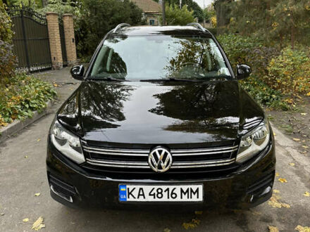 Черный Фольксваген Тигуан, объемом двигателя 1.98 л и пробегом 163 тыс. км за 14550 $, фото 1 на Automoto.ua