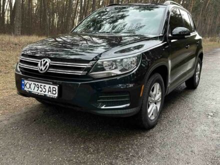 Фольксваген Тигуан 2016 в Краснокутске на Automoto.ua Черный Фольксваген Тигуан, объемом двигателя 2 л и пробегом 154 тыс. км за 14000 $, фото 1 на Automoto.ua