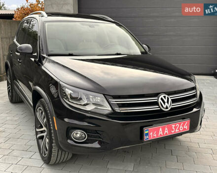 Черный Фольксваген Тигуан, объемом двигателя 1.98 л и пробегом 146 тыс. км за 14900 $, фото 1 на Automoto.ua