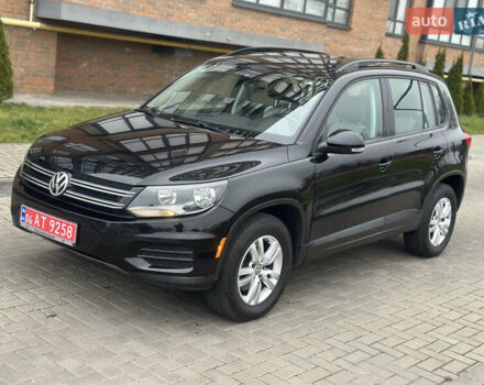 Чорний Фольксваген Тігуан, об'ємом двигуна 2 л та пробігом 161 тис. км за 13999 $, фото 1 на Automoto.ua