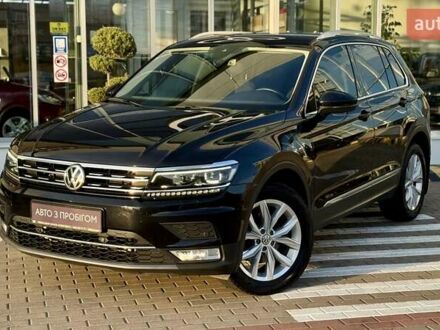 Черный Фольксваген Тигуан, объемом двигателя 1.98 л и пробегом 112 тыс. км за 24800 $, фото 1 на Automoto.ua