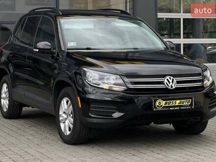 Чорний Фольксваген Тігуан, об'ємом двигуна 2 л та пробігом 176 тис. км за 14500 $, фото 1 на Automoto.ua