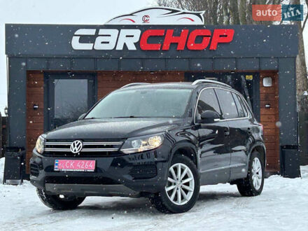 Черный Фольксваген Тигуан, объемом двигателя 1.98 л и пробегом 150 тыс. км за 13400 $, фото 1 на Automoto.ua