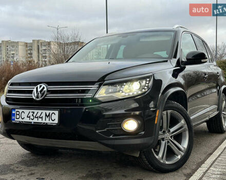 Черный Фольксваген Тигуан, объемом двигателя 1.98 л и пробегом 160 тыс. км за 13950 $, фото 1 на Automoto.ua
