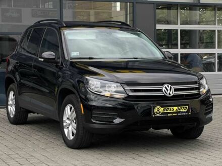 Чорний Фольксваген Тігуан, об'ємом двигуна 2 л та пробігом 176 тис. км за 14500 $, фото 1 на Automoto.ua