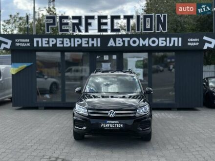 Черный Фольксваген Тигуан, объемом двигателя 1.98 л и пробегом 152 тыс. км за 13800 $, фото 1 на Automoto.ua