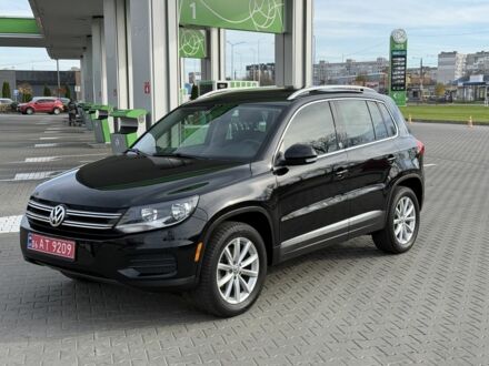 Чорний Фольксваген Тігуан, об'ємом двигуна 2 л та пробігом 104 тис. км за 14800 $, фото 1 на Automoto.ua