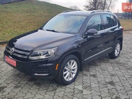 Черный Фольксваген Тигуан, объемом двигателя 1.98 л и пробегом 177 тыс. км за 12200 $, фото 1 на Automoto.ua