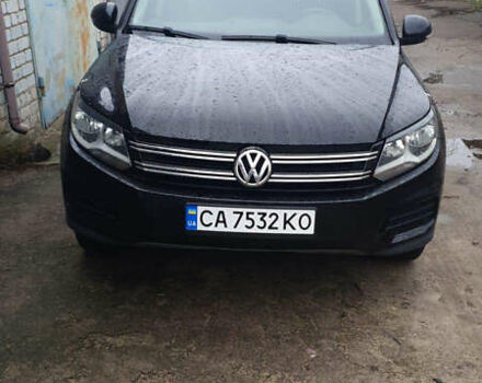 Черный Фольксваген Тигуан, объемом двигателя 1.98 л и пробегом 107 тыс. км за 15000 $, фото 1 на Automoto.ua