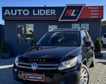 Черный Фольксваген Тигуан, объемом двигателя 2 л и пробегом 183 тыс. км за 14000 $, фото 1 на Automoto.ua