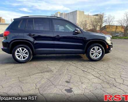 Черный Фольксваген Тигуан, объемом двигателя 2 л и пробегом 188 тыс. км за 13900 $, фото 1 на Automoto.ua