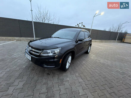 Черный Фольксваген Тигуан, объемом двигателя 1.98 л и пробегом 90 тыс. км за 14000 $, фото 1 на Automoto.ua