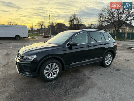 Черный Фольксваген Тигуан, объемом двигателя 1.98 л и пробегом 187 тыс. км за 23100 $, фото 1 на Automoto.ua