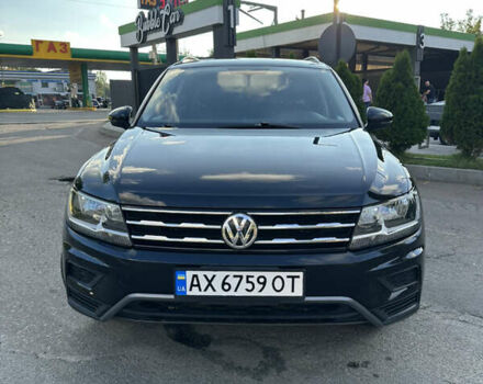 Черный Фольксваген Тигуан, объемом двигателя 1.98 л и пробегом 165 тыс. км за 21400 $, фото 1 на Automoto.ua