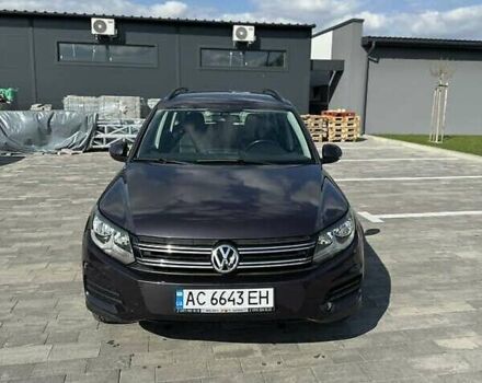 Фіолетовий Фольксваген Тігуан, об'ємом двигуна 1.98 л та пробігом 142 тис. км за 14300 $, фото 1 на Automoto.ua