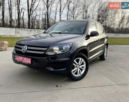 Фіолетовий Фольксваген Тігуан, об'ємом двигуна 1.98 л та пробігом 233 тис. км за 11800 $, фото 1 на Automoto.ua