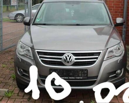 Коричневый Фольксваген Тигуан, объемом двигателя 1.4 л и пробегом 220 тыс. км за 9950 $, фото 1 на Automoto.ua