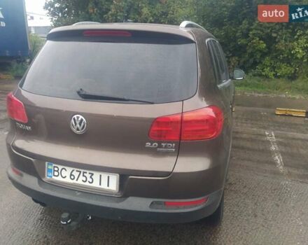 Коричневый Фольксваген Тигуан, объемом двигателя 2 л и пробегом 220 тыс. км за 15300 $, фото 13 на Automoto.ua