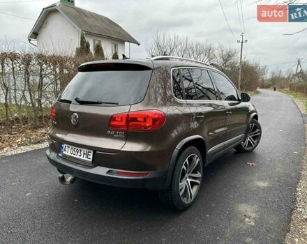Коричневий Фольксваген Тігуан, об'ємом двигуна 1.97 л та пробігом 208 тис. км за 14300 $, фото 5 на Automoto.ua