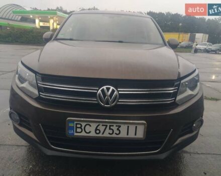 Коричневый Фольксваген Тигуан, объемом двигателя 2 л и пробегом 220 тыс. км за 15300 $, фото 12 на Automoto.ua