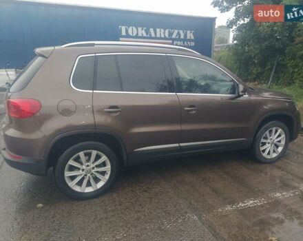 Коричневый Фольксваген Тигуан, объемом двигателя 2 л и пробегом 220 тыс. км за 15300 $, фото 10 на Automoto.ua