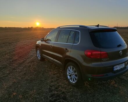 Коричневый Фольксваген Тигуан, объемом двигателя 2 л и пробегом 207 тыс. км за 13300 $, фото 4 на Automoto.ua