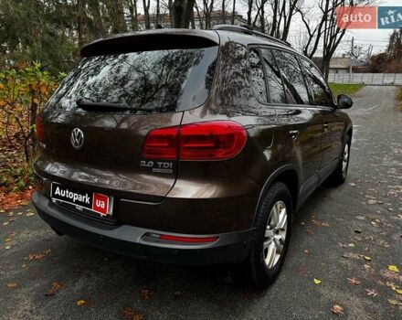 Коричневый Фольксваген Тигуан, объемом двигателя 2 л и пробегом 351 тыс. км за 13490 $, фото 5 на Automoto.ua