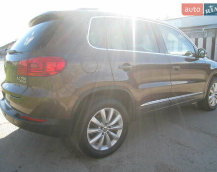 Коричневий Фольксваген Тігуан, об'ємом двигуна 2 л та пробігом 96 тис. км за 16700 $, фото 3 на Automoto.ua