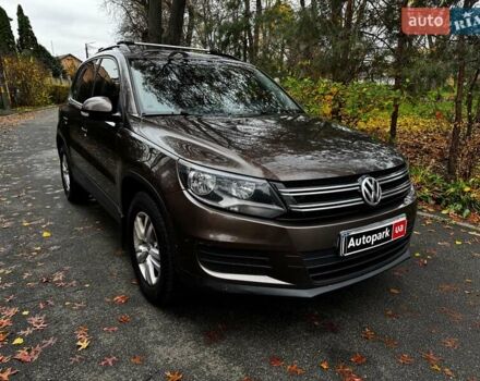 Коричневый Фольксваген Тигуан, объемом двигателя 2 л и пробегом 351 тыс. км за 13490 $, фото 2 на Automoto.ua